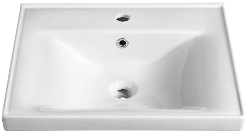 Aqualine Aqualine, SAVA 55 nábytkové umývadlo 55x46x16,5 cm, 2055