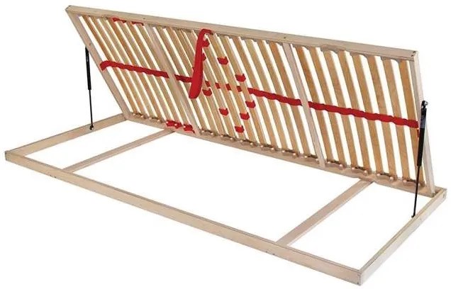 Ahorn PRIMAFLEX Kombi P PRAVÝ - výklopný lamelový rošt 100 x 220 cm, brezové lamely + brezové nosníky