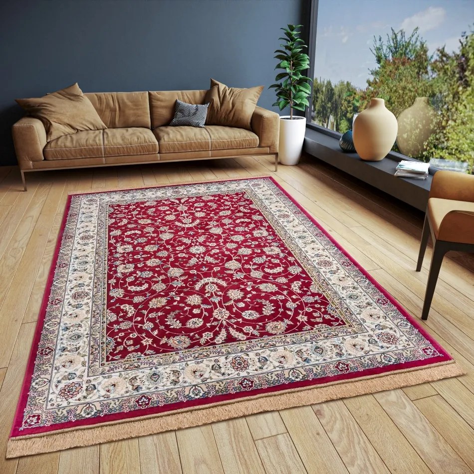 Hanse Home Special Collection Kusový koberec Eva 105783 Red - 135x195 cm