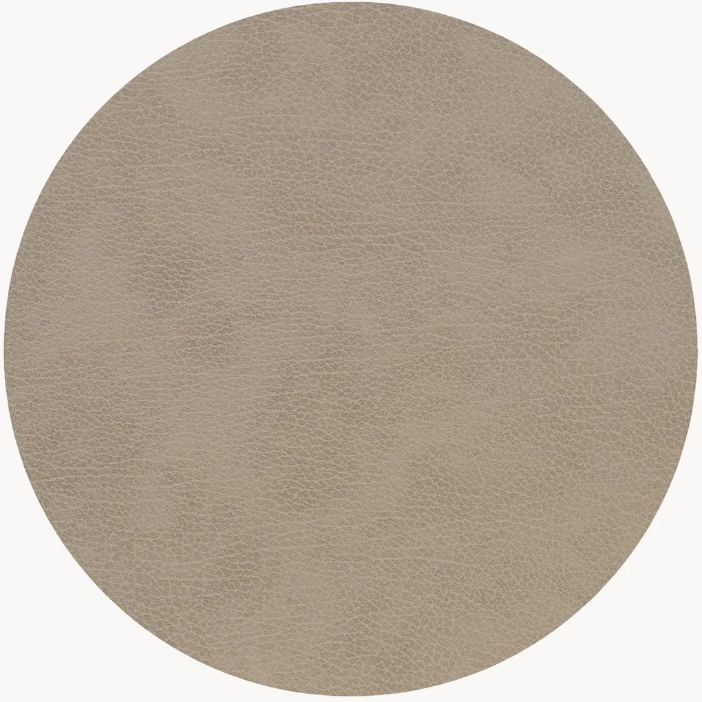 Kožené okrúhle prestieranie Bull