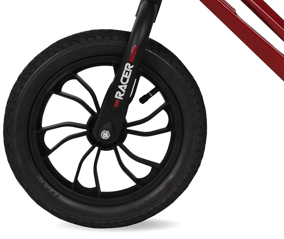 Detský balančný bicykel Qplay Racer červený