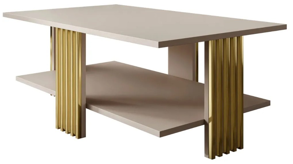 KONFERENČNÝ STOLÍK CHARLES KAŠMÍR + ZLATÝ