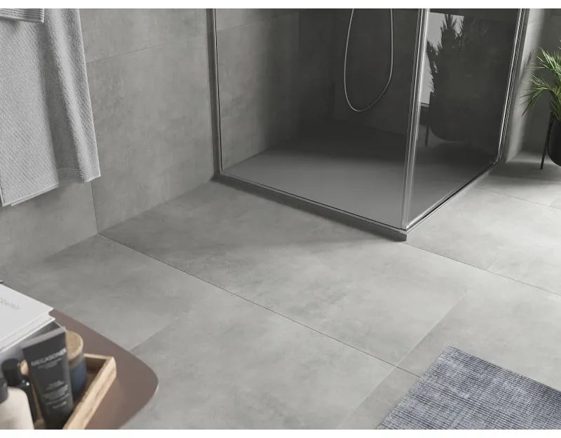 Mexen Hugo, SMC štvorcová sprchová vanička 90 x 90 cm, šedá, 42619090