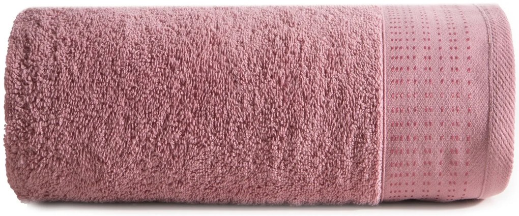 BAVLNENÝ UTERÁK STELLA 70X140 CM PUDROVÁ