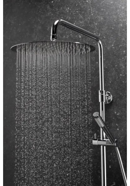 KFA Armatura 5736-920-00 - Sprchová sada s termostatickou batériou MOZA l. chróm