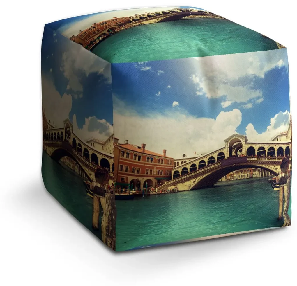 Sablio Taburet Ponte di Rialto: 40x40x40 cm