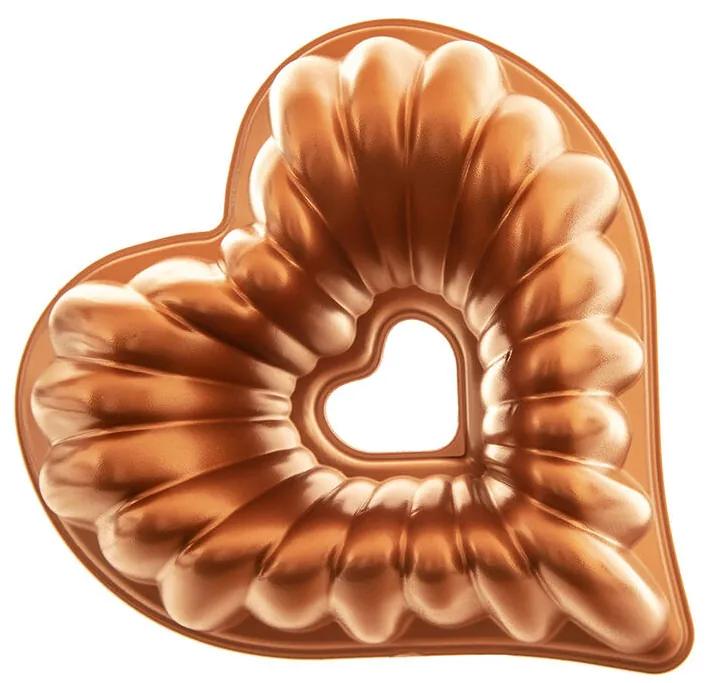 Kovová forma na bábovku MARISSA SRDCE 28,5 cm