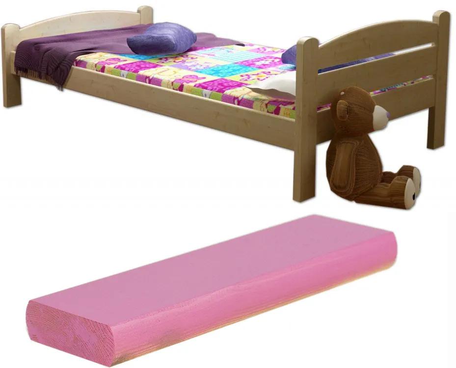 FA Oľga 8 180x80 detská posteľ Farba: Ružová (+44 Eur), Variant bariéra: Bez bariéry, Variant rošt: Bez roštu (-3 Eur)