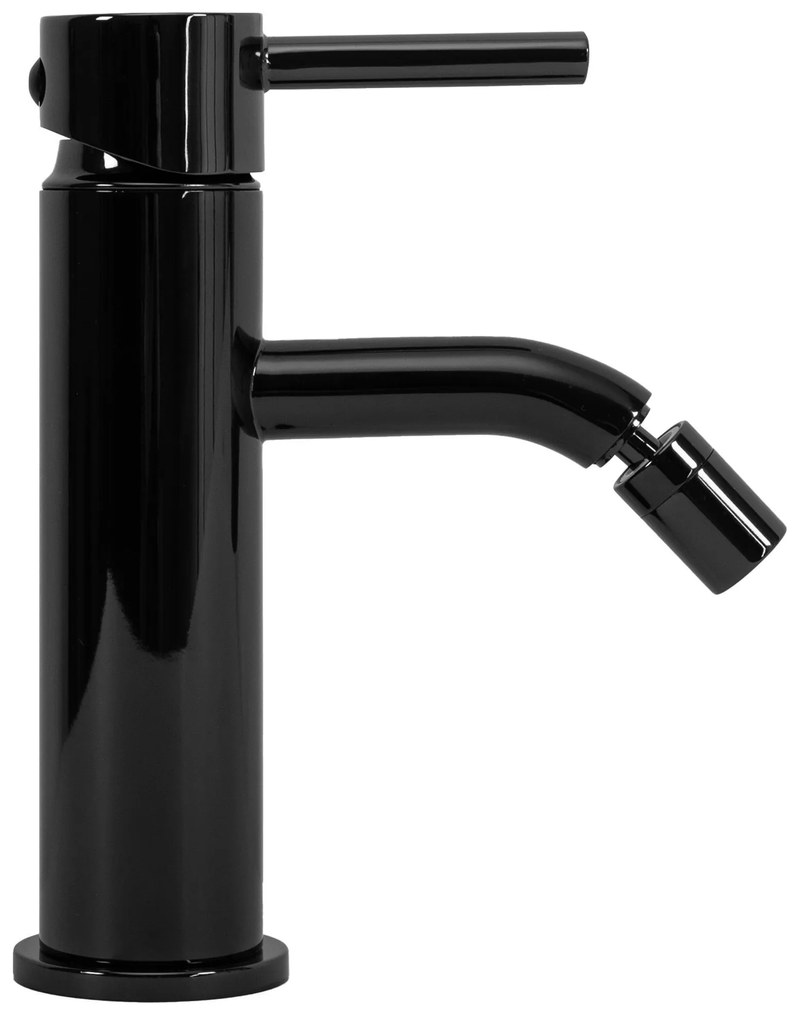 Rea Lungo, bidetová batéria, čierna lesklá, REA-B0665