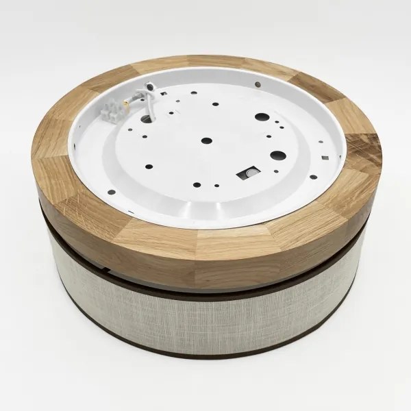 Brilagi - LED stropné svietidlo BELLADONNA LED/20W/230V pr. 30 cm krémová/dub