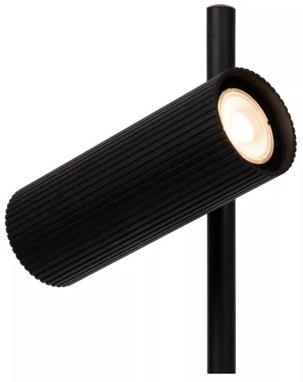 Lucide 09539/01/30 - Stolná lampa CLUBS 1xGU10/40W/230V čierna
