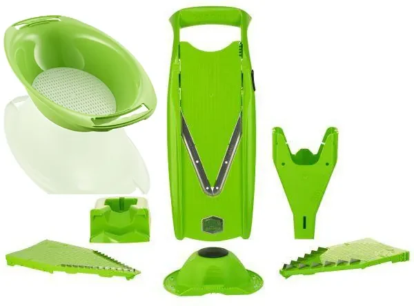 Börner V-kráječ Original V5 PowerLine Profi Set s Miskou Farba: Šedá