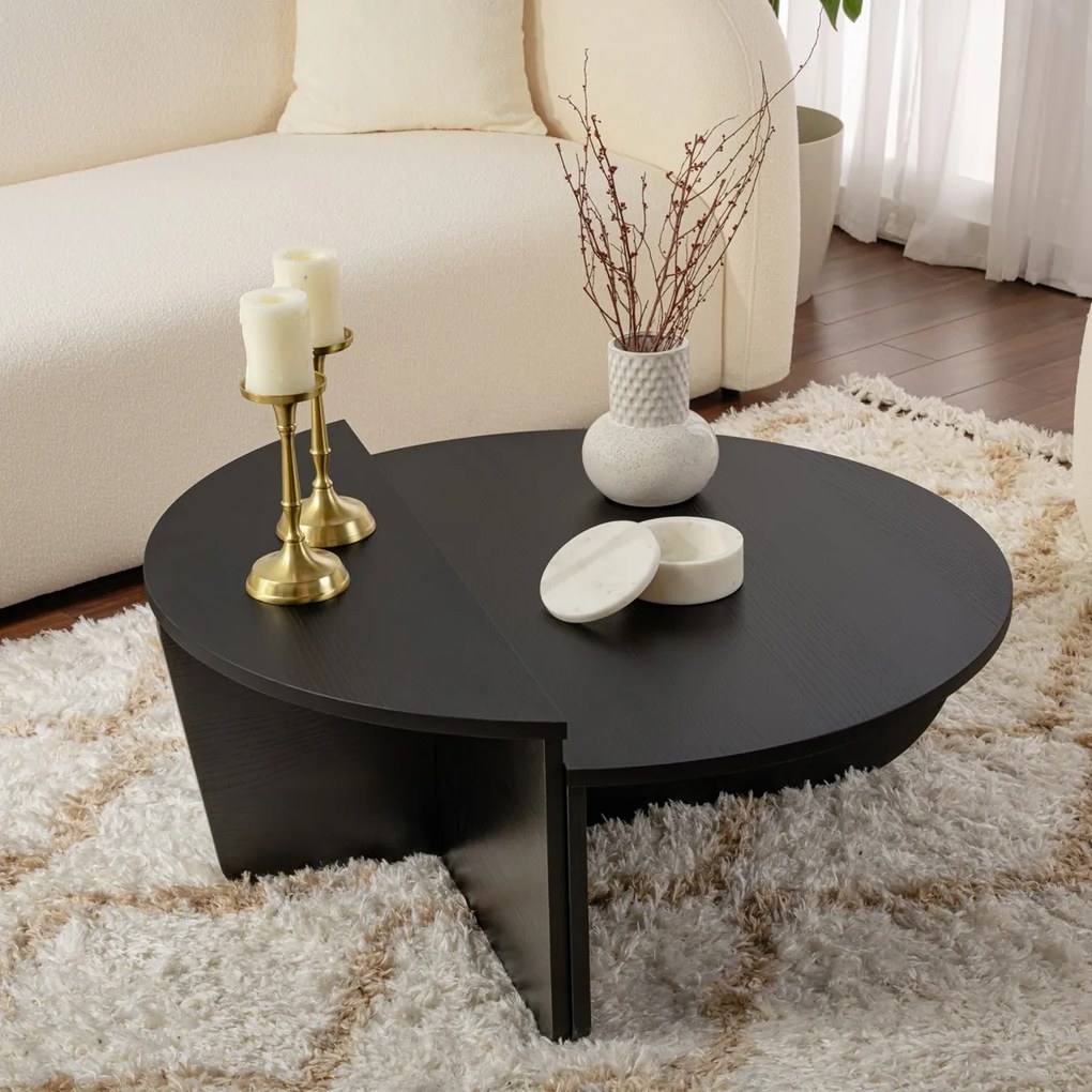 Konferenčný stolík Orion Wood Black