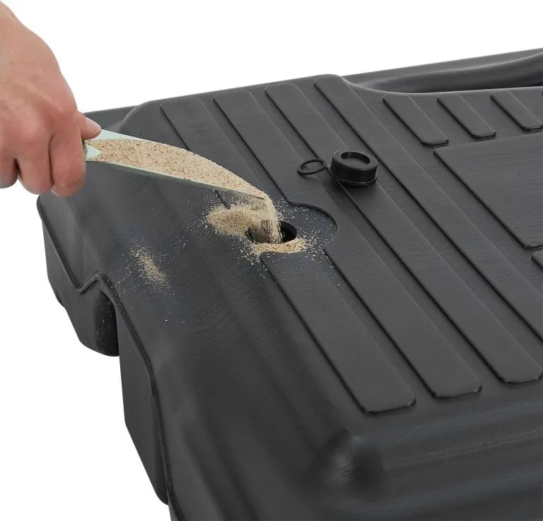 Basketbalový kôš s nastaviteľnou výškou na vonkajšie použiti