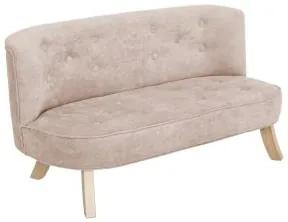 Cool &amp; Funny Somebunny Detská sedačka špinavá ružová - Biela, 17 cm