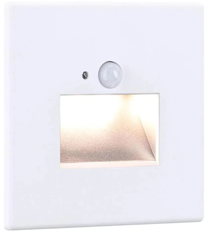 Paulmann 93133 - LED/1,2W Schodiskové svietidlo so senzorom EDGE 230V biela
