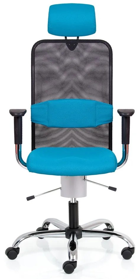 Zdravotná stolička Techno Flex XL, modrá / čierna