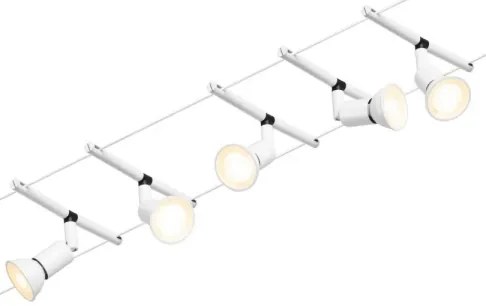 Paulmann 94458 - SADA 5xGU5,3/10W Bodové svietidlo SALT 230V biela