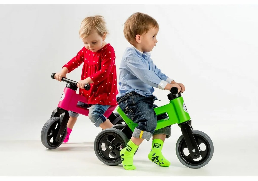 Teddies FUNNY WHEELS Rider Sport zelené 2v1 28/30cm