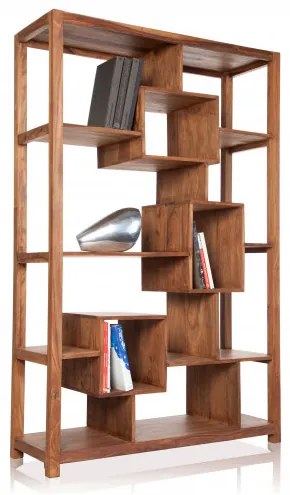 Knižnica/Regál 16915 115cm Drevo Palisander-Komfort-nábytok