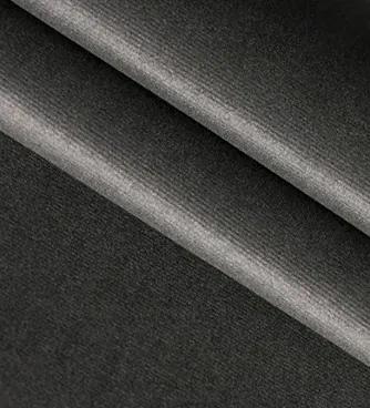 Luxusná rohová rozkladacia pohovka tmavo čiernej farby 234 cm