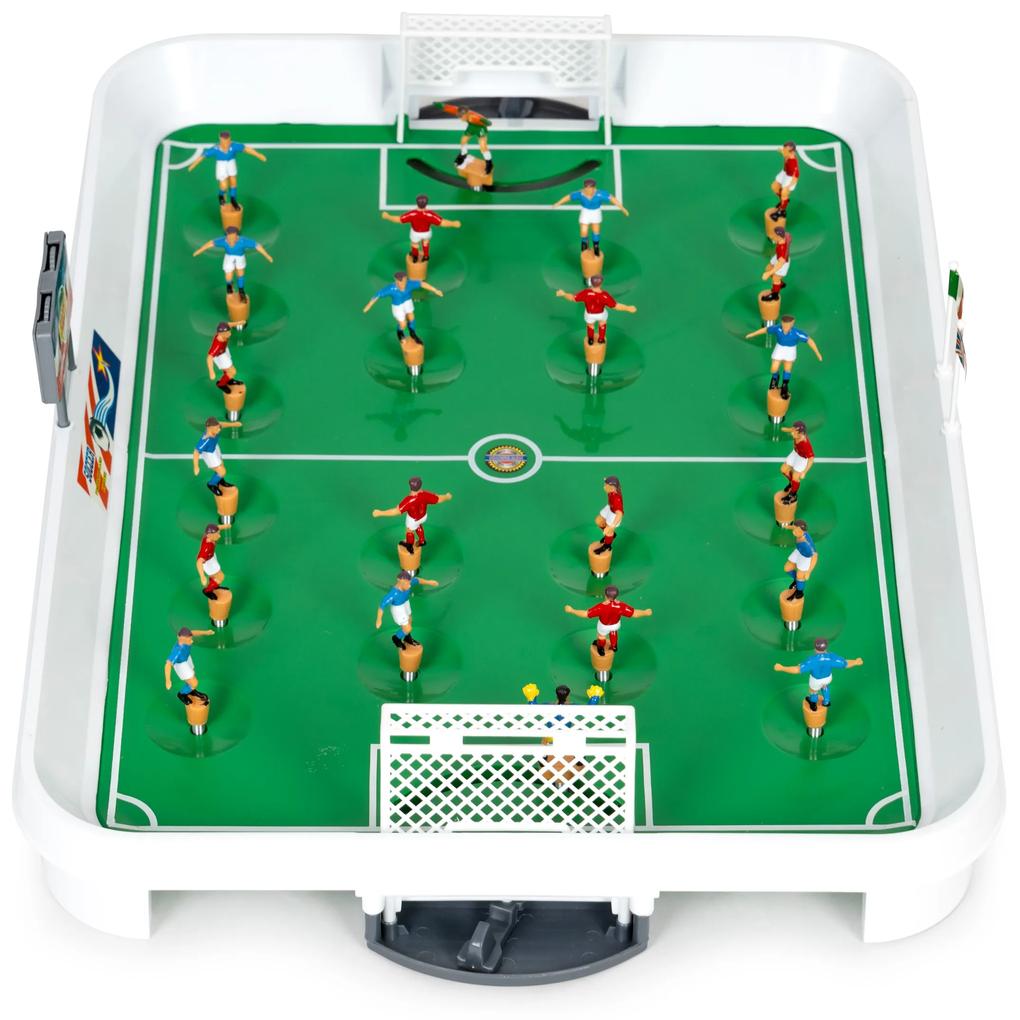 Mini stolný futbal hraný na pružinách pre 22 hráčov