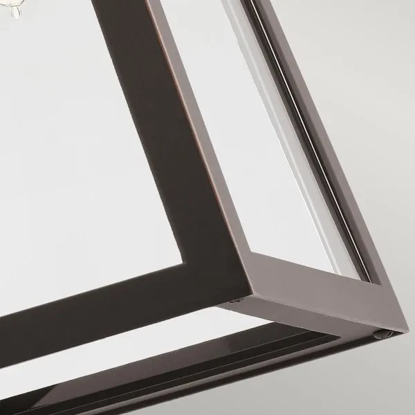 Kichler KL-DELISON-M-RZ - Vonkajšie nástenné svietidlo DELISON 1xE27/60W/230V IP44