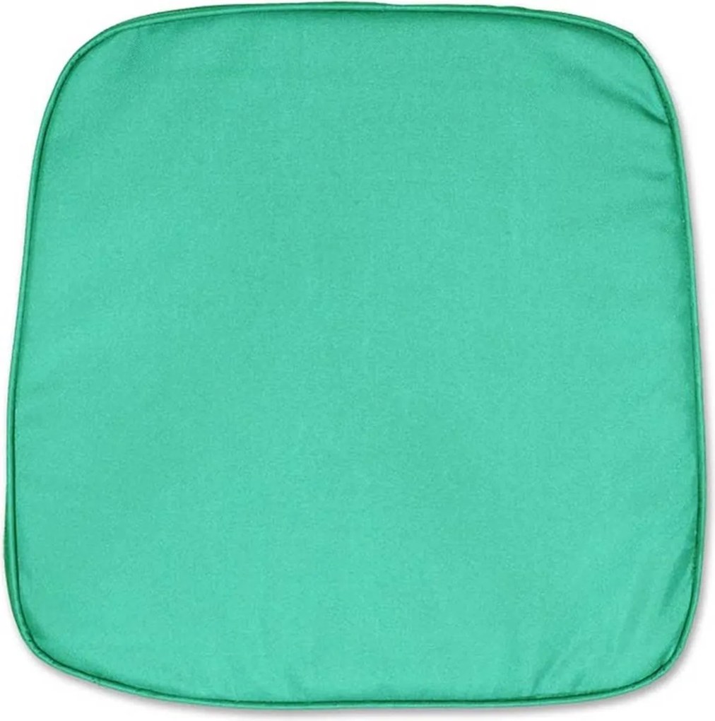 Vonkajšia poduška na stoličku VIREON 44x45 cm, zelenomodrá