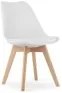Set 4 stoličiek MARK biele