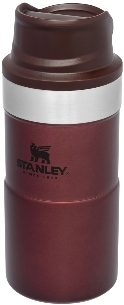 STANLEY Termohrnček do jednej ruky Classic series 250ml vínová 10-09849-013