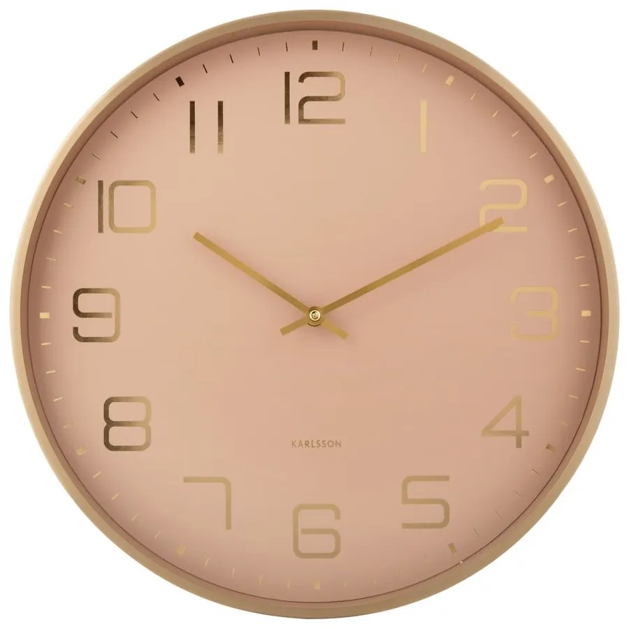 Nástenné hodiny ø 40 cm Elegance Glow – Karlsson