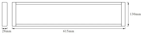 Ledvance - LED Stropné svietidlo OFFICE LINE LED/25W/230V