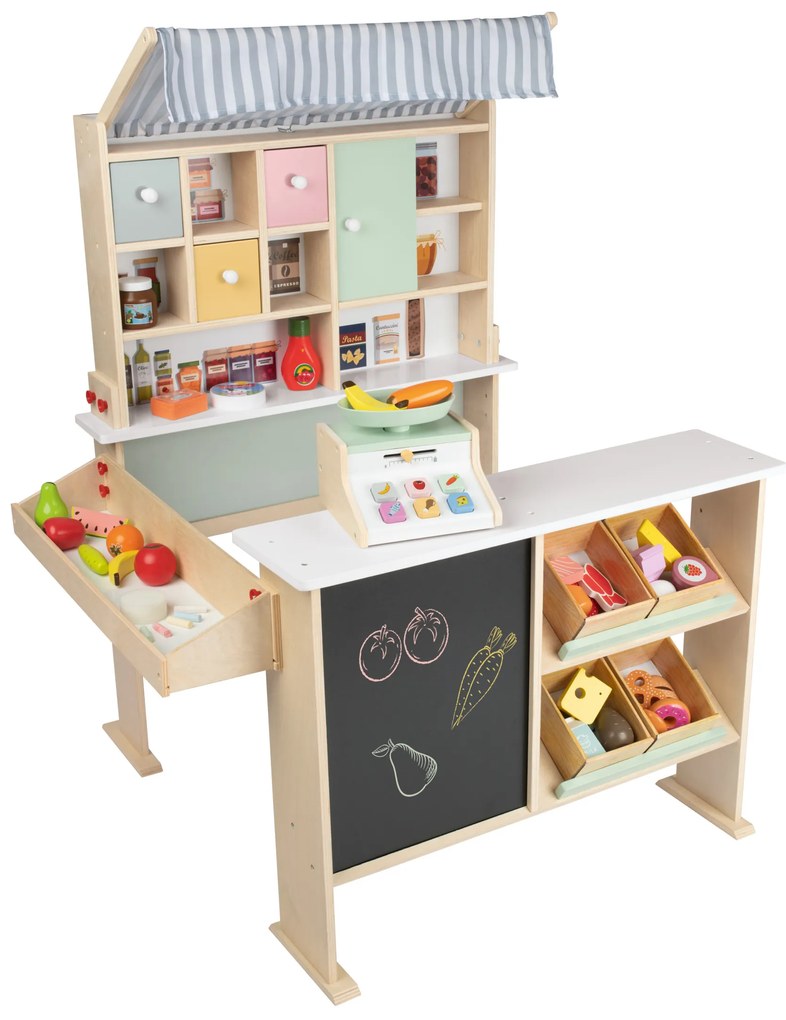 Playtive Detský drevený obchod (100380473)