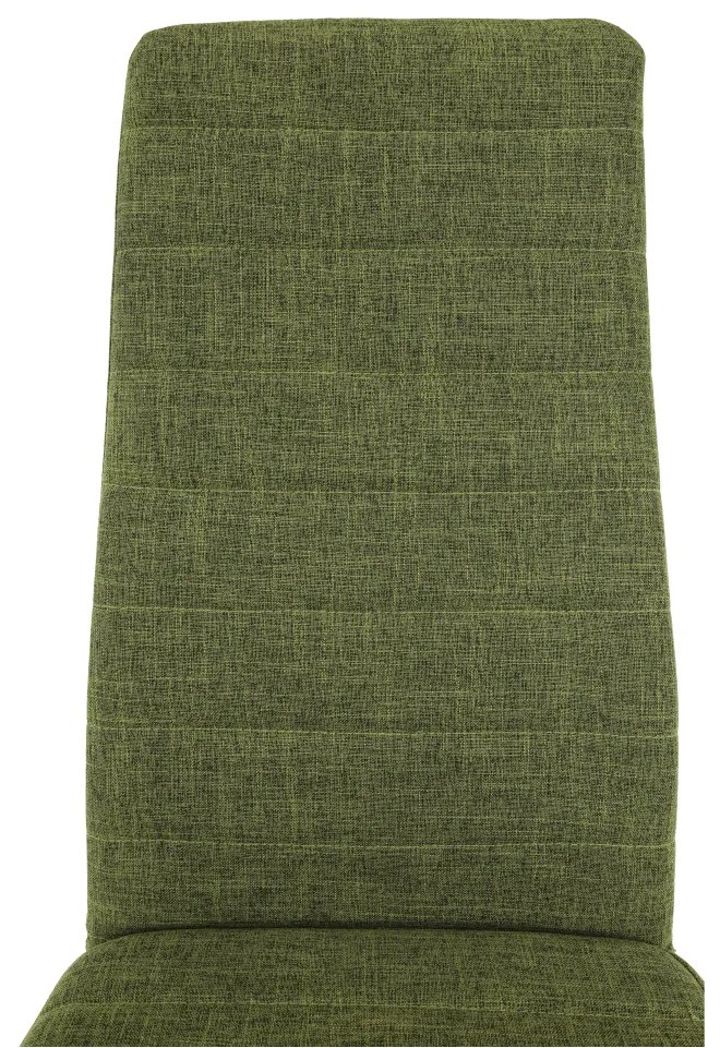 Kondela Stolička, zelená látka/buk, COLETA NOVA