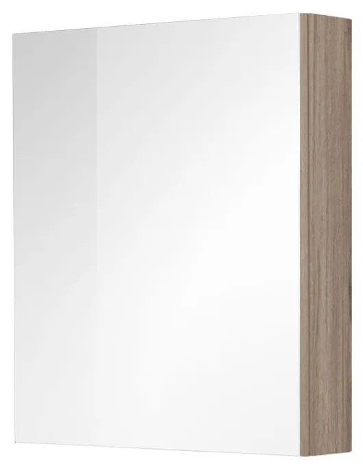 Mereo Mereo, Aira, kúpeľňová galérka 60 cm, zrkadlová skrinka, MER-CN715GD