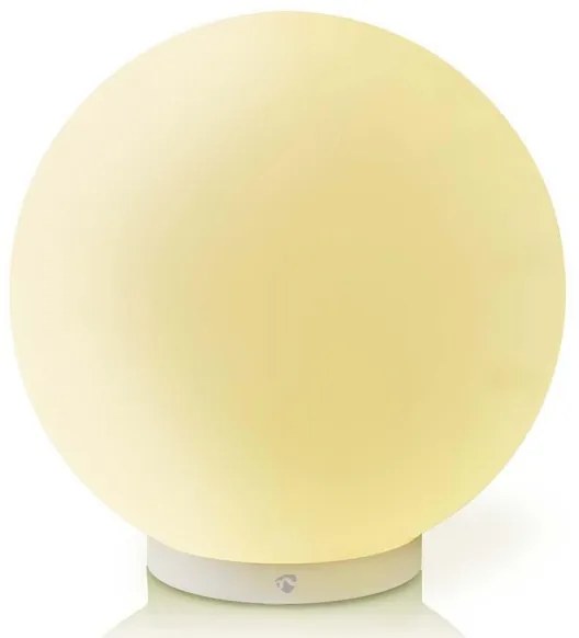 Nedis WIFILM10CWT - LED RGBW Stmievateľná stolná lampa SmartLife LED/5W/5V Wi-Fi