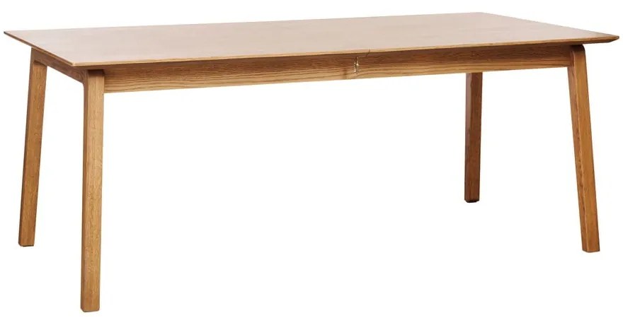 Rozkladací jedálenský stôl s doskou v dubovom dekore 95x190 cm Bari – Unique Furniture
