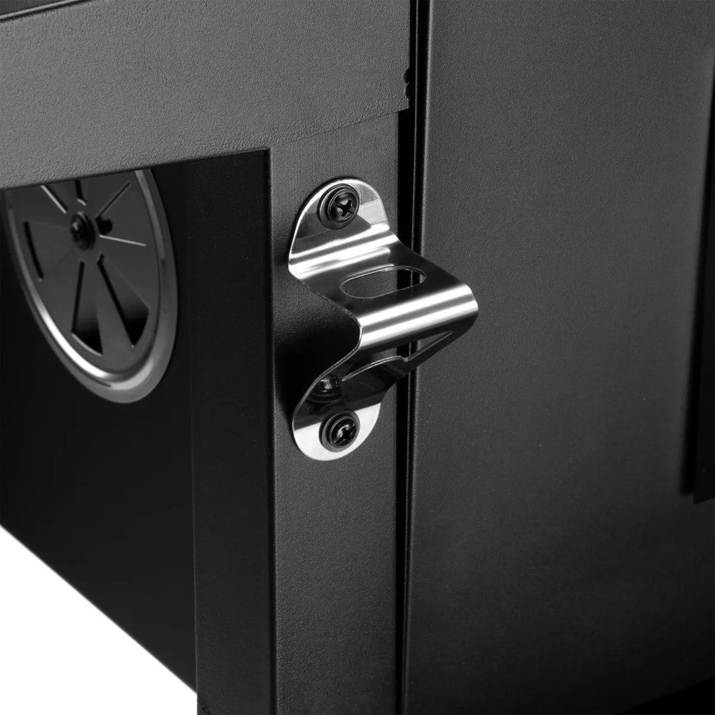 Záhradný gril na drevené uhlie CARBON čierny