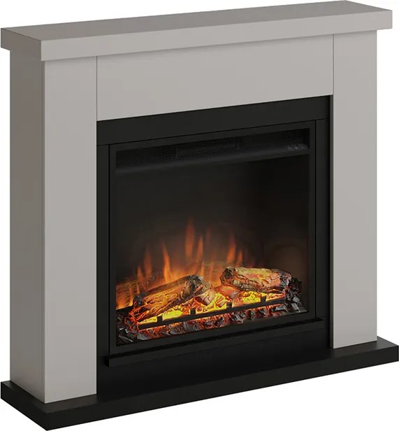 Tagu elektrický krb Frode Light Beige, 1500 W, LED
