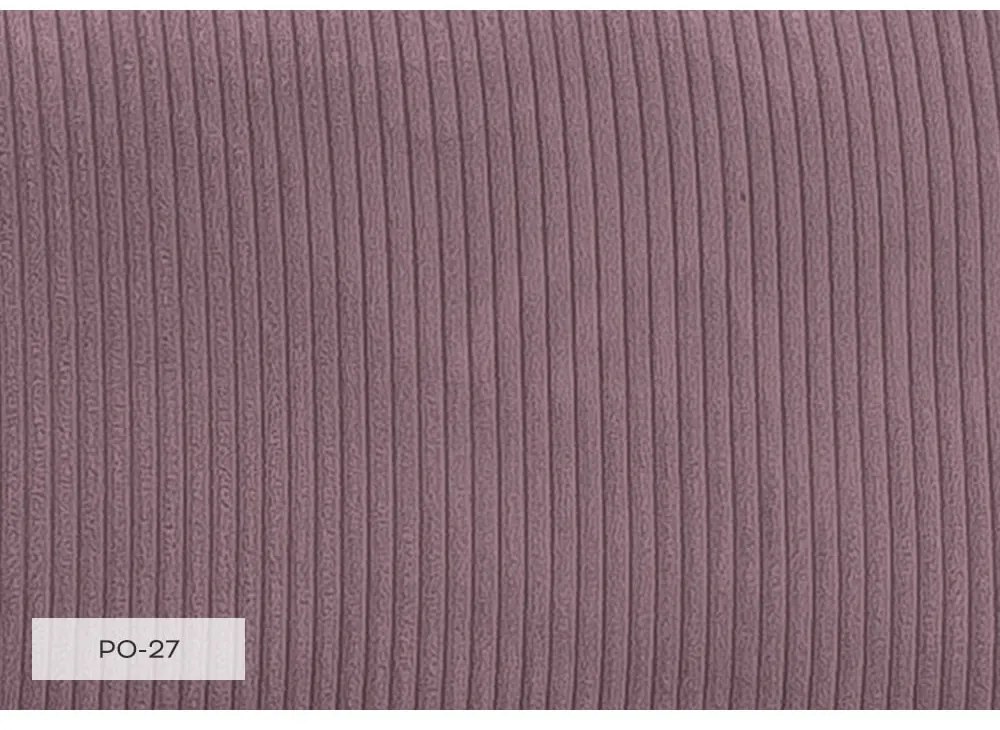 Ružová rozkladacia pohovka 168 cm Lucky Lucy - Miuform