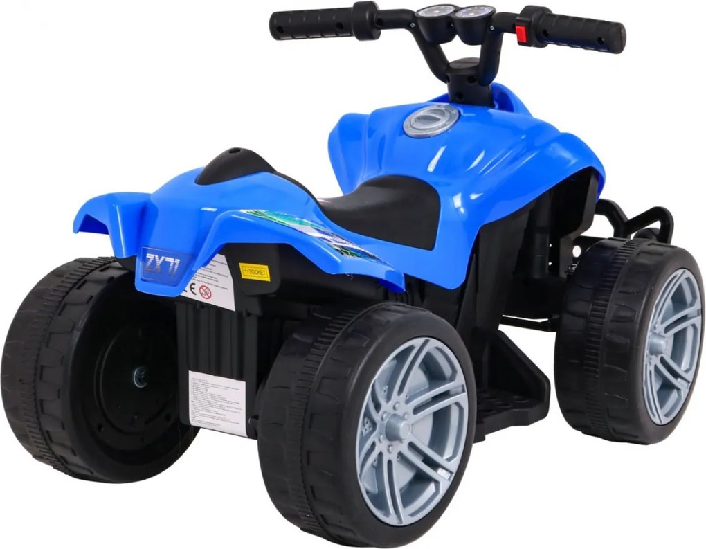 Ramiz Štvorkolka Little Monster na batérie pre batoľatá Modrý 25W pohon