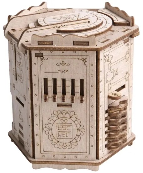 EscapeWelt - Drevený hlavolam Fort Knox Pro