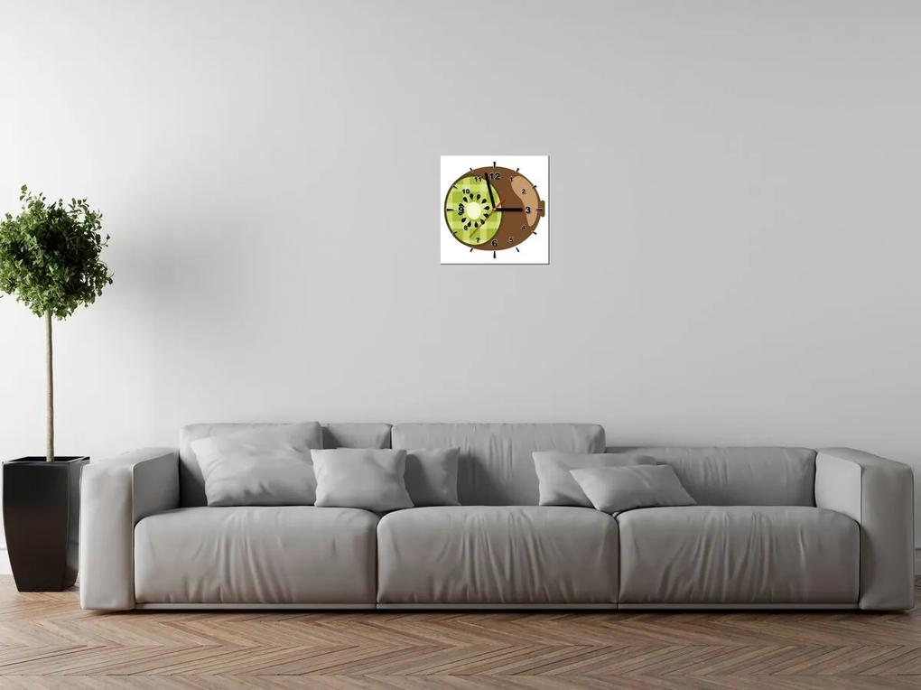 Gario Obraz s hodinami Kivi Rozmery: 30 x 30 cm