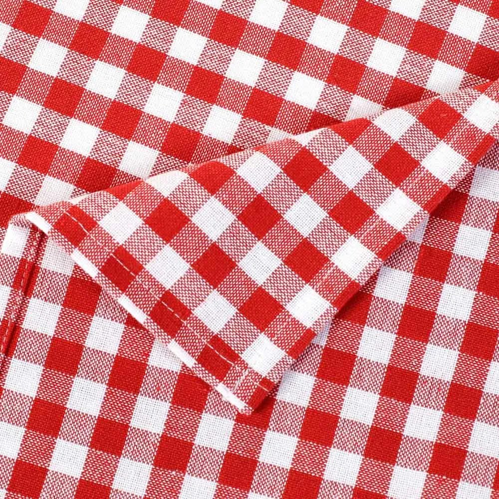 Biante Kuchynská bavlnená utierka Olivia OL-008 Červeno-biela kocka malá