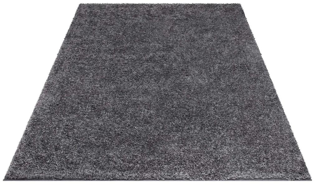 Dekorstudio Shaggy koberec CITY 500 tmavo sivý Rozmer koberca: 160x230cm