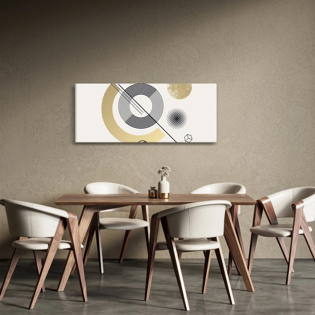 Obraz - Geometrické tvary N⁰2 (120x50 cm)