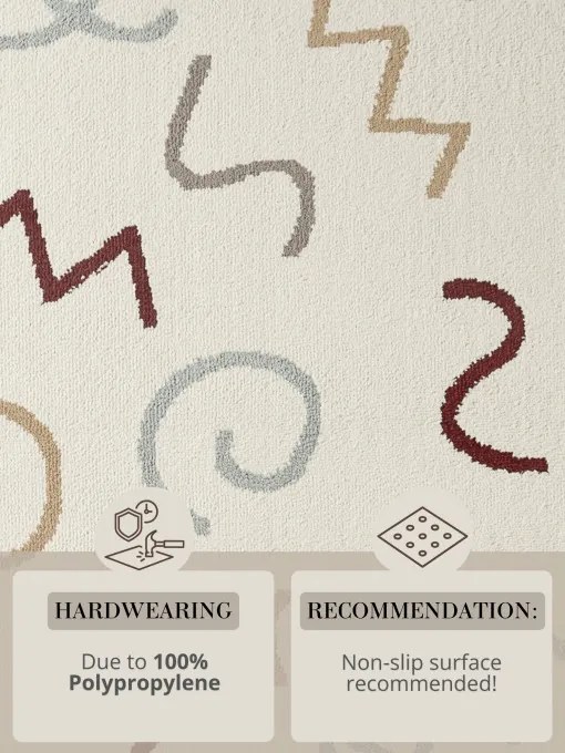 Koberec Hanse Home ADVENTURES FIETE krémový