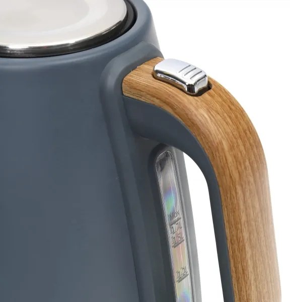 Rýchlovarná kanvica 1,7 l 2400W/230V nerez/šedá