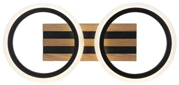 Globo 67360D2 - LED stropné svietidlo BLEVINS 15W/230V 3000/4200/600K 21x44,5 cm