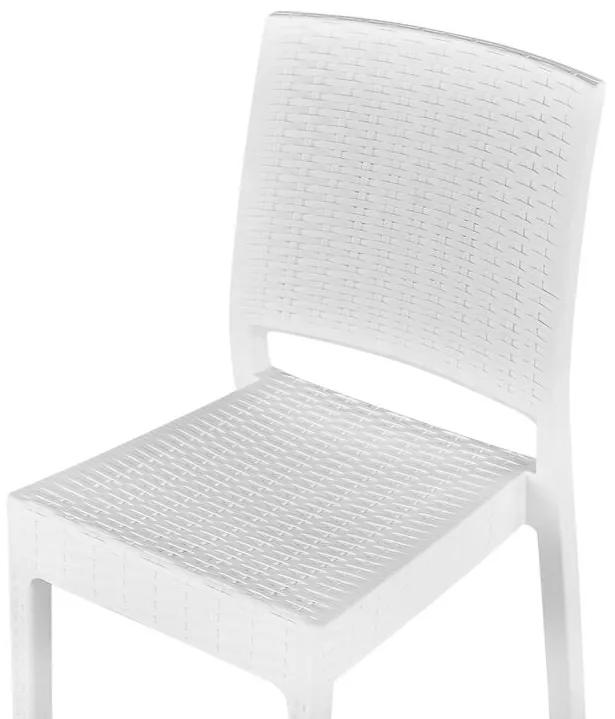 Set 2 ks. záhradných stoličiek Fossil (biela). Vlastná spoľahlivá doprava až k Vám domov. 1035750